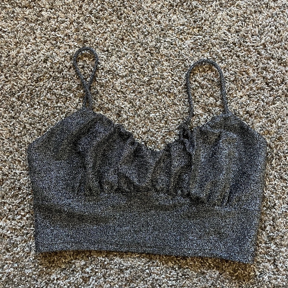 Wild Fable Shimmering Black Camisole